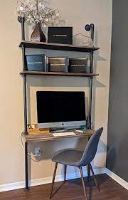 We did not find results for: Industrial Style Laptop Desk Solid Wood Computer Desk Storage Table With Shelves Wall Shelf Bookshelf Floating Shelves For Home Office Depth 14in Amazon Co Uk Home Kitchen