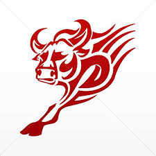 Red bull decal sticker choose size 3m air release. Decal Stickers Tribal Bull Racing Car Door Hobbies Sports Car Durable Red Dark 20 X 19 7 In Buy Online In Mongolia At Mongolia Desertcart Com Productid 28607718