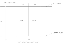 Measure from the bottom of the sill to the underside of the top frame. Double Screen Doors That Close In The Center