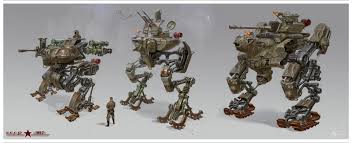 Artstation Project 1952 Soviet Mech Explorations Michal Kus Mech Artwork Art
