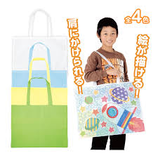 楽天市場】作品バック 不織布製 特大 小学校 幼稚園 保育園 図工 美術 絵 イラスト 作品入れ 中学生 : ルーペスタジオ