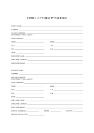 Legal client intake form template download. Free 10 Family Intake Forms In Pdf Ms Word Excel