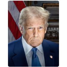 Trump's official inaugural portrait has been released