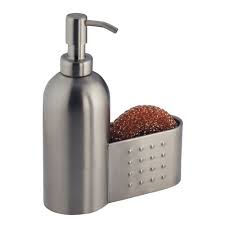 soap dispenser pump & scrubby holder