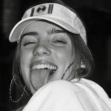 Black And White Billie Eilish Logo Billie Eilish Black N White Billie Eilish Aesthetic Drawing In 2020 Billie Eilish Billie Black And White Aesthetic