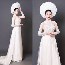 Ao Dai Bridal White Ao Dai Vietnamese Bridal Ao Dai Ao Dai Black Wedding Wedding Dresses