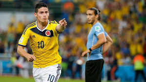 El golazo que el mediocampista colombiano james rodríguez propinó a la selección de uruguay en un partido decisivo en el mundial de fútbol brasil 2014 figura entre los preseleccionados de la fifa para obtener el premio al mejor. James Rodriguez Da A Colombia Una Historica Clasificacion Para Cuartos Del Mundial Libertad Digital
