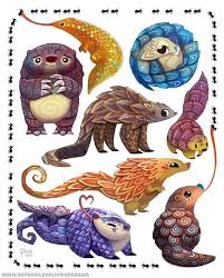 Piper Thibodeau On Instagram 2515 Pangolins Designs Print Store Is Currently Under Construction Will Have A New On Pangolin Art Cute Animal Drawings Art