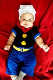 Pin By Mystic Wells On Halloween Popeye Costume Baby Popeye Costume Halloween Baby Photos