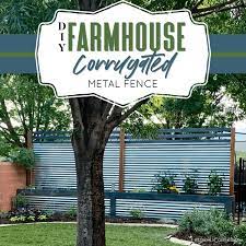 Corrugated metal sheets have sharp edges, so it's best to wear protective gloves when working with it. Diy Farmhouse Corrugated Metal Fence Planter Box Build Life Should Cost Less