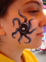 Octopus Face Painting By Catherine Pannulla Kinder Schminken Kinderschminken Schminken