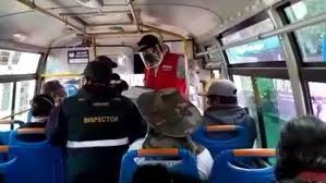 Arequipa empresa de transporte flores. Usuarios Del Transporte Publico Urbano De Arequipa Recibieron Mil Protectores Faciales Gobierno Del Peru
