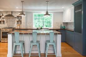 Trying out shabby chic style in the kitchen is a lot easier than in the bedroom or the living room. Farmhouse Chic Kitchen Farmhouse Kitchen Boston By Refined Renovations Refined Home