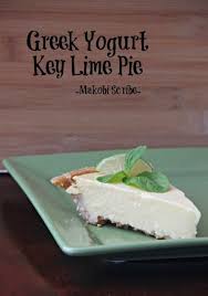 Greek Yogurt Key Lime Pie Recipe Makobi Scribe Recipe Keylime Pie Recipe Lime Pie Recipe Yogurt Recipes
