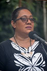 🇼🇸 A powerful ceremony led by Galumalemana Steven Percival brought the  ancient stone mound of Si'ua'i in Sa'anapu back to life, as the haunting  call of the foafoa (conch shell trumpet) echoed