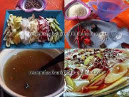 Resep Asinan Buah Bogor Kuah Pedas Segar Bener Aneka Resep Masakan Sederhana Kreatif Ide Makanan Makanan Dan Minuman Buah
