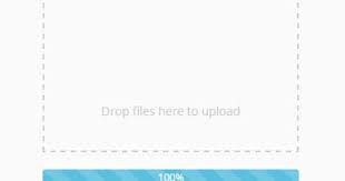 Drag And Drop File Upload Plugin For Bootstrap Dropzone Plugins Uploads Progress Bar