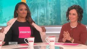 Please help us trend #freebritney as britney prepares. Eve Wears Freebritney Shirt After Rumors She Is Being Held In Treatment Against Her Will Daily Mail Online