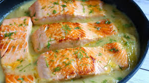SALMÓN EN SALSA con patatas y TRUCOS para que quede muy jugoso (SIN HORNO)
