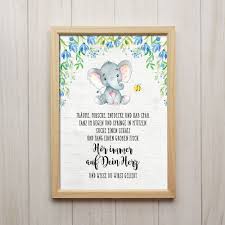 Hor Auf Dein Herz Kunstdruck Din A4 Elefant Spruch Bild Kinderzimmer Tiere Deko Ebay Bilder Kinderzimmer Kinder Kunst Kinderzimmer Deko Selber Machen