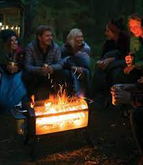 The fire pit with cover included with your liquid propane fire pit table allows you to keep your fire pit outdoors during all seasons, while keeping it protected from any harsh weather conditions. Biolite Firepit Camping Grills At L L Bean