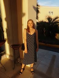 Black And White Spot Midi Dress Zara Obsessed With This Zara Polka Dot Sleeveless Midi Dress Paired With These Topshop Sandals With A Little Heel And A Basi Midi Dress Sleeveless Dress Up Fashion