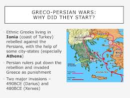 The wars also led to the unity between the greeks. Turn In Your Homework To The Front Table Ppt Download