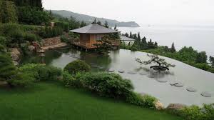 The japanese landscape above represents an ordinary hill garden of the finished style, and may be taken as the best form suitable to spacious land, located in front of the principal building. The Japanese Garden Secrets Of Natural Landscape Design Youtube