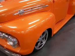 Image result for Orange 1952 Truck