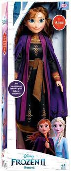 Boneca Frozen 2 Anna 55cm Disney Original Baby Brink 1741 Amazon Com Br Brinquedos E Jogos