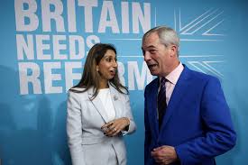 Tory voters see Reform UK more positively after ex-ministers defect