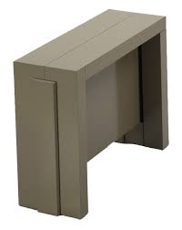 Table ronde extensible style vintagecoloris blancla table myriade est une table ronde et extensible munie de 3 rallonges et d'un pied central. Console Extensible Integrable Avec Allonges Integrees