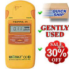 Home » terra (professional geiger counter / radiation detector). Terra P Mks 05 Ecotest Dosimeter Radiometer Geigerzahler Radiation Detector Ebay