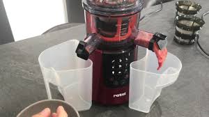 Realisation D Un Sorbet De Fruits Avec L Extracteur De Jus Rotel Youtube