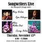 Songwriters Live event in Syracuse, NY