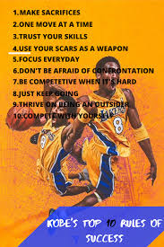 Kobe Top10 Rules Of Success Kobe Bryant Quotes Kobe Bryant Pictures Kobe