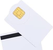 X-belmox J2a040 Chip Java Jcop Cards Unfused, J2a040 Java Smart Card With 2  Track, 8.4mm HICO Magnetic Stripe, White Card Java Chip - (1 Pack