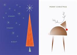 We have thousands of ideas for making unique christmas cards in easy steps! Free Printable Christmas Cards With A Mid Century Twist