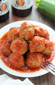 Stir it together until it forms a thick paste. Baked Turkey Zucchini Meatballs Baker By Nature
