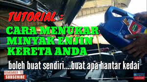 Bagi penjagaan enjin yang optimum, kebiasaannya minyak enjin perlu ditukar mengikut saranan pengeluar iaitu pada setiap 5,000 hingga 10,000 penggunaan kenderaan yang lasak dan berat akan menyebabkan minyak kenderaan perlu ditukar lebih awal. Cara Menukar Minyak Enjin Kereta Saga Flx Blm Fl Persona Gen2 Dan Sebagainya Projek62 Youtube