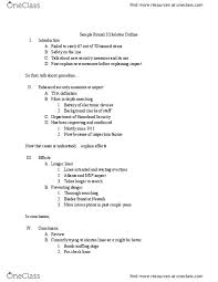 Your informative speeches require a presentation of arguments in a. What Is An Outline For A Speech