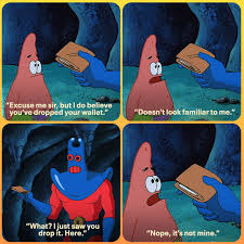 Patrick Star | It's not like his license is in it or anything | Instagram