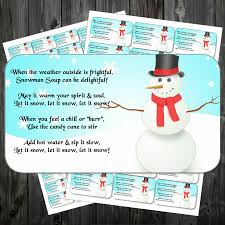 Diese schneemannsuppe eine tolle geschenkidee für jedermann. Schneemann Suppe Weihnachten Aufkleber Selbstklebend 21 Oder 65 Pro Seite Labels Ebay