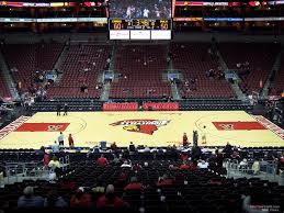 Kfc Yum Center Section 116 Louisville Basketball