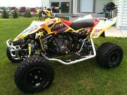 Suzuki Ltr 450 Race Quad Atv Quads Quad Bike Four Wheeling