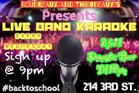 Boudreaux and thibodeaux were taking a trip to baton rouge. Live Band Karaoke Baton Rouge At Boudreaux And Thibodeaux S Home Facebook
