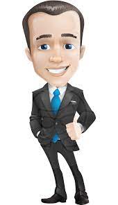 Vector Male Business Cartoon Character Graphicmama Business Icon Business Cartoons Character Design Male