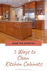 5 Ways To Clean Wooden Kitchen Cabinets Straight From The Experts Everyday Old House In 2020 Wooden Kitchen Cabinets Clean Kitchen Cabinets Wooden Kitchen