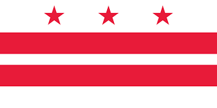 Black American Flag With One Red Stripe Meaning Flag Of Washington D C Wikipedia