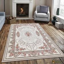 Merinos Oda Hali 125x200 Bergama Bg003060 Pudra Kahve Halilar Oya Hali